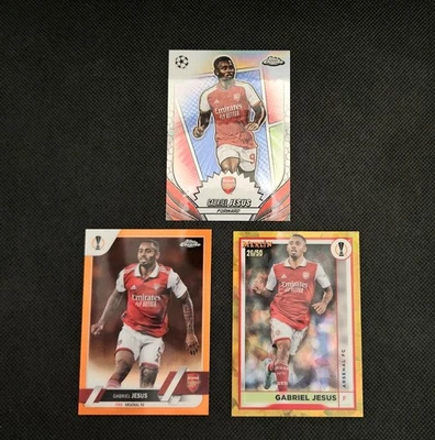 GABRIEL JESUS Lot, Hero Variation Ssp, /25, /50 - Image 1 of 2