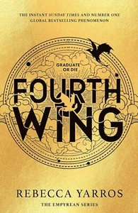 FOURTH WING (The Empyrean) by Rebecca Yarros - Hardcover Book (White Edges) - Picture 1 of 3