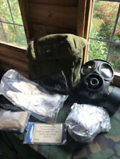 British Army 1989 Avon S10 Size 1 Haversack  Gas Mask 2 Filters One