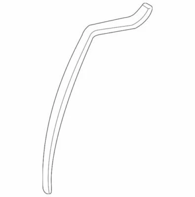 1992-2018 FORD E150 E250 E350 DOOR WEATHERSTRIP GENUINE OEM NEW F4UZ-1525324-B - Image 1 of 2