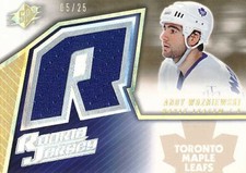 2005-06 SPx SPECTRUM #146 ANDY WOZNIEWSKI - x/25 Rookie - Toronto Maple Leafs