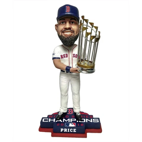 David Price Boston Red Sox 2018 World Series Champions Bobblehead MLB Baseball Cover