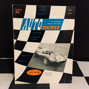 ORIGINAL AUTOCOURSE MAGAZINE VOLUME 6 VI NO 1 1956 F1 GP MONTE CARLO RALLY - Imagen 1 de 6