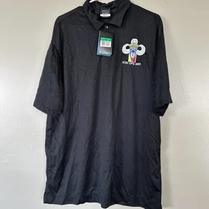 Herren Nike Golf Dri-Fit Polo Schwarz Shirt XL Special Forces Ranger Airborn Emblem - Bild 1 von 4