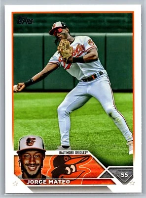 2023 Topps #38 Jorge Mateo Baltimore Orioles FREE SHIP - Image 1 of 2