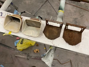 1966 Mercury Comet Cyclone LH RH Front Park Light Turn Signal Housing Assembly - Picture 1 of 14