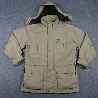 VINTAGE Eddie Bauer Jacket Mens XLarge Beige Wool Lined Mountain Parka Coat VTG - Image 1 of 4