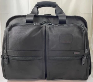 Maletín expandible de 3 vías Tumi Alpha bolsa de viaje para computadora portátil 22125DH Rg $495 - Imagen 1 de 15