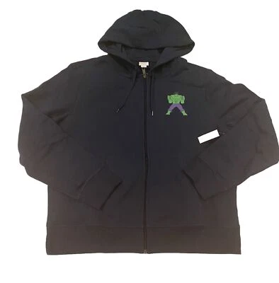 Chaqueta Suéter con Capucha Cremallera Completa Amazon Marvel Comics Incredible Hulk XL Foto 1 de 4