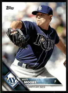 2016 Topps #698 Matt Moore - Picture 1 of 2