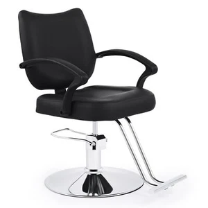 Classic Barber Chair Hydraulic Hair Styling Salon Beauty Spa Chair 550 lb.Black - Picture 1 of 8