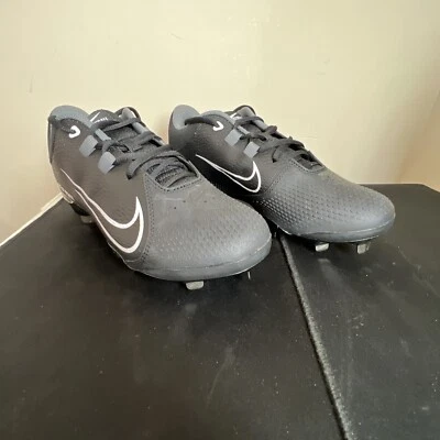 Botines de metal de softbol Nike Hyperdiamond 4 Pro MUJERES talla 10 negros CZ5920-005 Foto 1 de 4
