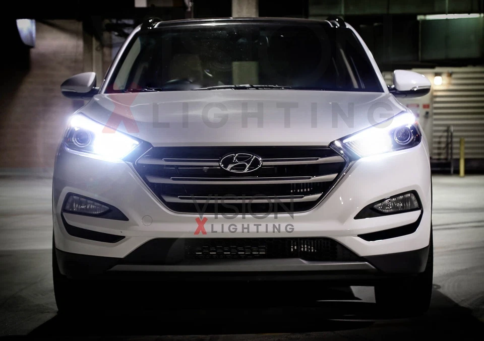 Hyundai Tucson TLE 2019-2020 Upgrade Bulbs HB3 LED High Beam 300% Bright White - Image 1 of 1