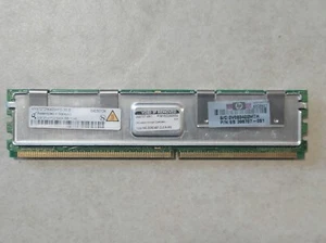 GENUINE QIMONDA DESKTOP MEMORY RAM STICK 2GB 2RX4 PC2-5300F HYS72T256420HFD-3S - Picture 1 of 2