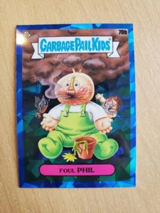 2020 Topps Garbage Pail Kids GPK SAPPHIRE OS1 OS2 base Foul PHIL 70b - Picture 1 of 1