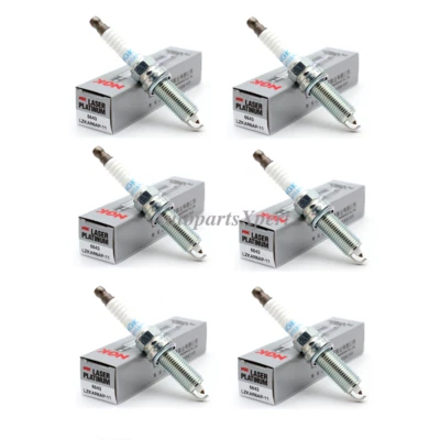 22401-ED815 6 pcs OEM NGK Iridium Spark Plugs For Nissan March Micra Altima 3.5L - Imagem 1 de 4