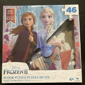 Disney Frozen II Educational Giant 3ft Floor 46 Piece Jigsaw Puzzle Elsa Anna - Picture 1 of 3