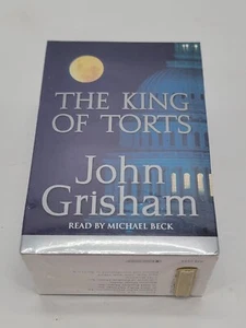 The King Of Tort by John Grisham Audio Cassette Tapes SEALED NEW BOX UNABRIDGED - Picture 1 of 6