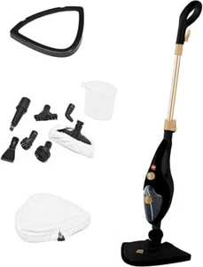 Neo 10 in 1 1500W Hot Steam Mop Cleaner and Hand Steamer - Black & Copper - Picture 1 of 12