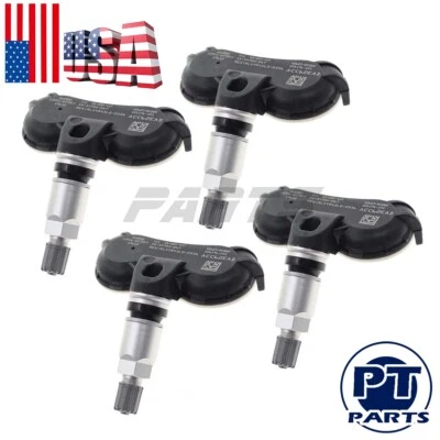 4 Tire Pressure Monitor Sensors TPMS For Toyota Tundra 06-17 Sequoia 42607-0C040 - Image 1 of 4