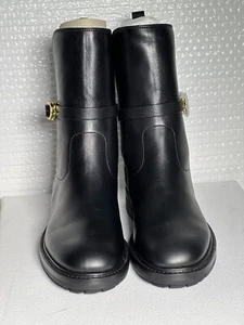 Dior Empreinte Stiefelette Leder Kalbsleder schwarz Größe 38 - Bild 1 von 9