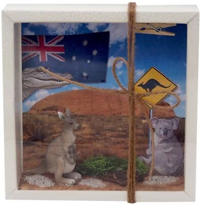 Geldgeschenk Australien Känguru Urlaub Reise Work & Travel Geschenk Backpacking - Bild 1 von 3