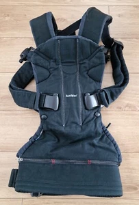 BabyBjorn Baby Carrier ONE, Cotton Mix, Black in Very Good Condition, RRP £160 - Picture 1 of 12