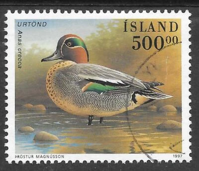 ICELAND SG 876 FINE USED;1997 DUCKS. - Image 1 of 2