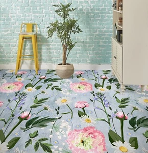 3D Watercolor Petal K129 Floor WallPaper Murals Wallpaper Mural Print Panda 2023 - Picture 1 of 11