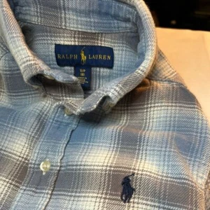 Ralph Lauren Flannel Long Sleeve Button Down Shirt Plaid Boys Size Small (8) - Picture 1 of 8