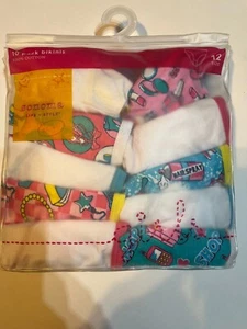SONOMA Panties 10 Pack Girls Underwear Bikinis 100% cotton Size 12 - New - Picture 1 of 4