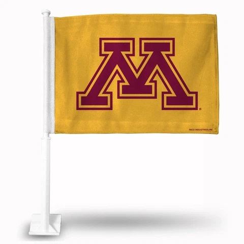 Minnesota Gophers Car Flag. Printed both sides.   #963 Cover