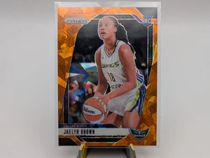 2024 Panini Prizm WNBA JAELYN BROWN #31 Rookie Orange Ice Prizm RC - Picture 1 of 2