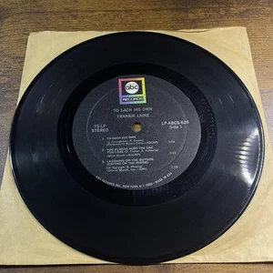 FRANKIE LAINE 7 inch jukebox 33 rpm mini LP Six Songs - Picture 1 of 2