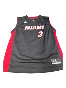 Camiseta Adidas NBA Miami Heat Dwayne Wade #3 Juvenil Talla Grande - Imagen 1 de 14