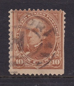 Scott #283 Daniel Webster 10c ( Single - Type II) 1898 Used - Picture 1 of 2