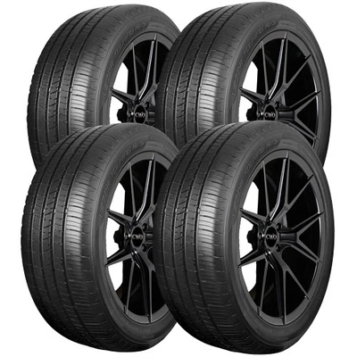 (QTY 4) 245/45R18 Kenda Vezda Touring A/S KR205 100V XL Black Wall Tires - Image 1 of 4