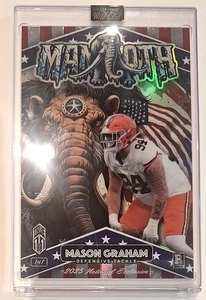 2024 Wild Card Dino-Might Mammoth #MG Mason Graham Rc #1/1 National Excl - Picture 1 of 3
