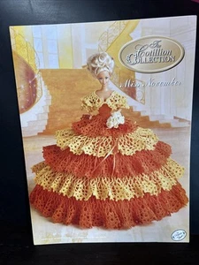 Bed Doll Society The Cotillion Fashion Doll Crochet Pattern Miss November - Picture 1 of 3