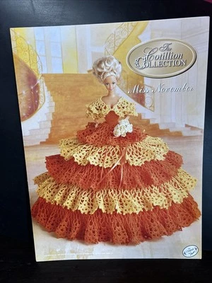 Bed Doll Society The Cotillion Fashion Doll Crochet Pattern Miss November - Image 1 of 3