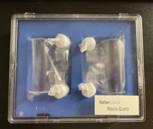 Fisher Scientific 14-958-142 Pair of Two New Cylindrical Cuvettes 50.0 mm Quartz - Picture 1 of 2