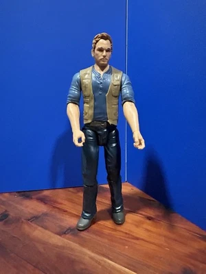 Figura de acción Mattel Jurassic Park World OWEN GRADY 12" Chris Pratt Foto 1 de 2