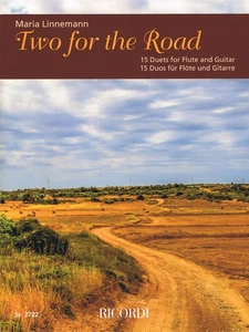 Two for the Road Flute Guitar 15 Duets Concert Recital Sheet Music Ricordi Book - Picture 1 of 1