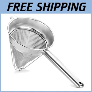 8 Zoll Edelstahl Bouillon Sieb - Bild 1 von 10