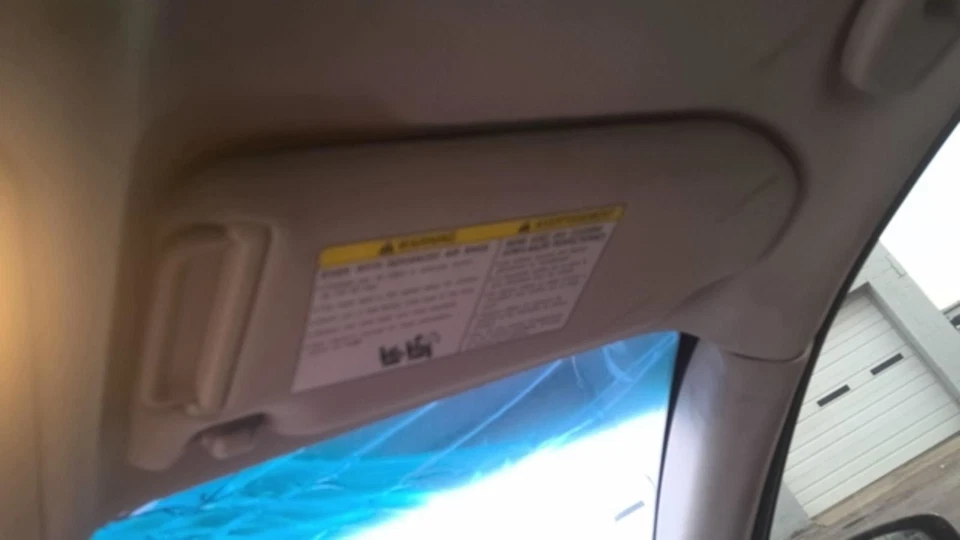 Passenger Sun Visor Illuminated 4 Door Sedan Fits 09-13 INFINITI G37 5185374 Foto 1 de 1