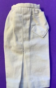 Vintage Barbie PAK Crisp White Sheath Skirt - Picture 1 of 2