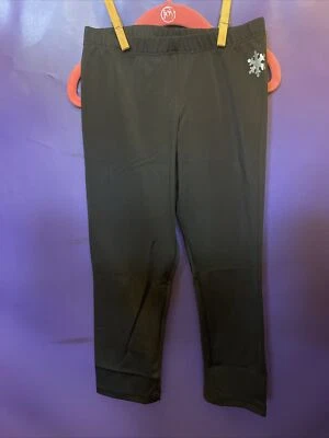 DISEÑOS COPO DE NIEVE Gimnasia Baile Recortado Negro LEGGINGS Talla Niño GRANDE Foto 1 de 3