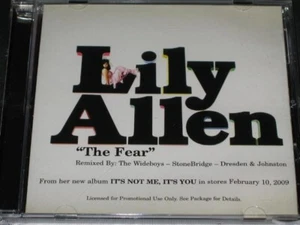 LILY ALLEN - The Fear - REMIXES - 13 Track PROMO CD w/ Club Mixes + Radio Edits! - Picture 1 of 4