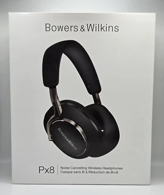 Bowers & Wilkins Px8 Wireless Over-Ear Headphones - Black - Image 1 of 4