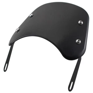 Universal 5"-7 Inch Headlight Fairing Windshield Windscreen For Honda For Yamaha - Picture 1 of 12
